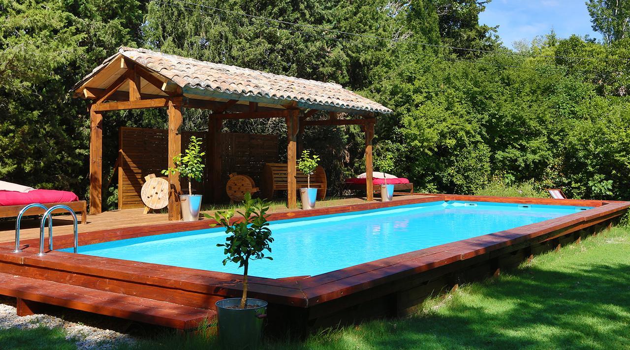 Bed and Breakfast Campagne Baudeloup LʼIsle-sur-la-Sorgue Exterior foto